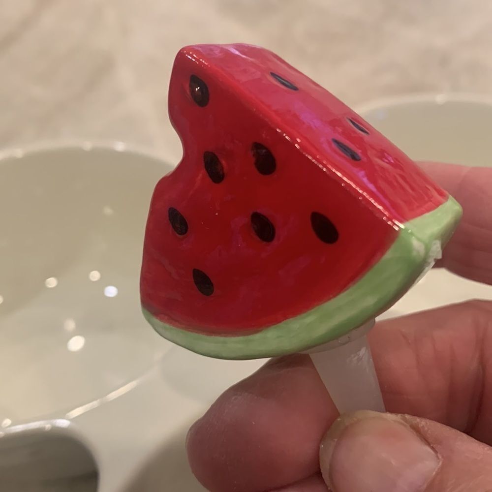 Faux Nora Fleming Watermelon Slice